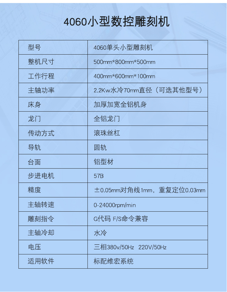 4060數控雕刻機(圖1)